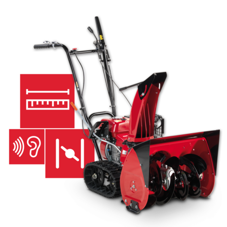 Technische Daten Schneefräsen.