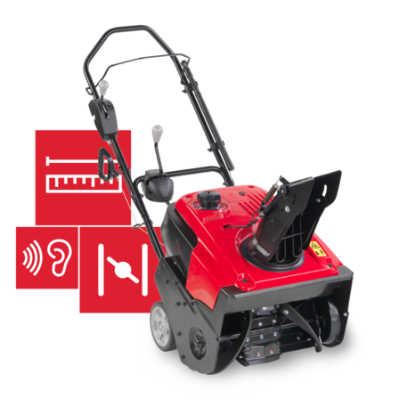 Technische Daten Schneefräsen.