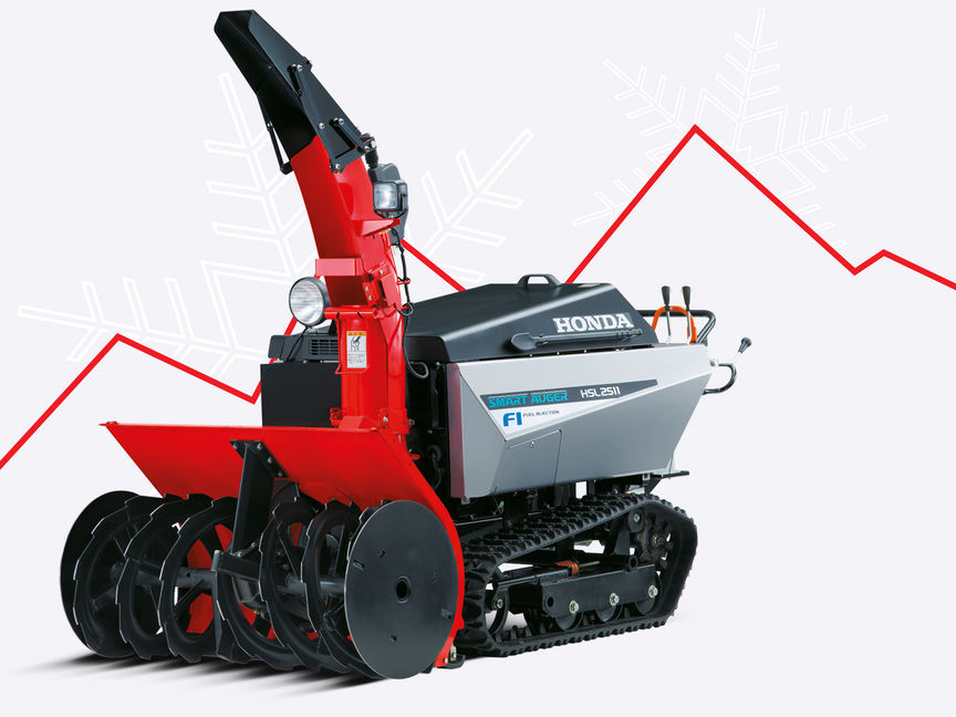 Dreiviertelfrontansicht Profifr&auml;se, nach links zeigend.