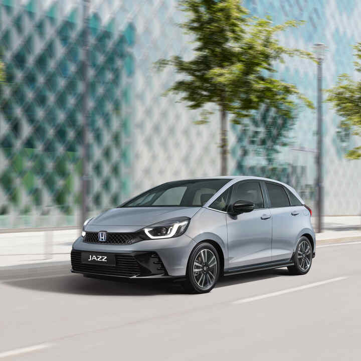 Close up of Honda Jazz rear left light.