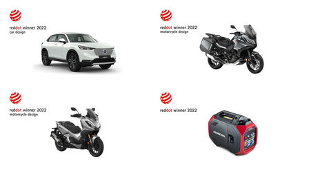 Honda Red Dot Design Awards für Automobile, Motorräder und Power Products