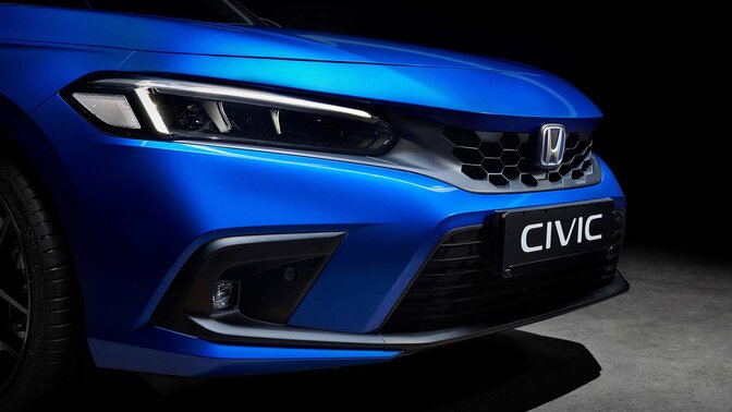 Honda Civic e:HEV Studio Frontansicht