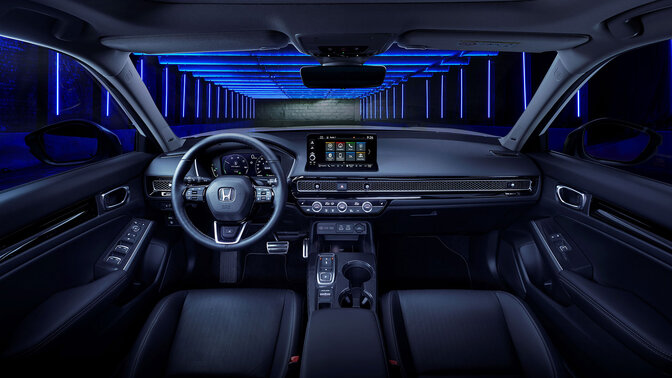 Der neue Honda Civic e:HEV Innenraum