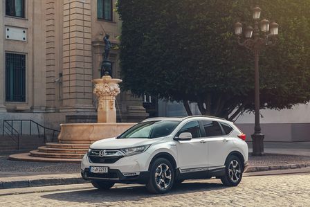 Premiere des Honda CR-V Hybrid auf dem Pariser Autosalon 2018