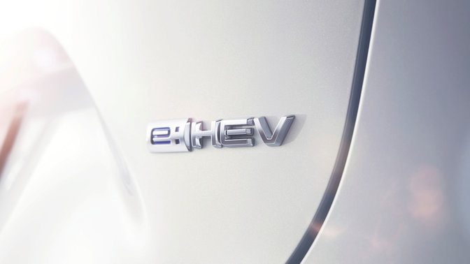 Die Honda e:HEV Hybridtechnologie im brandneuen HR-V liefert  eine optimale Balance aus Effizienz und Leistung