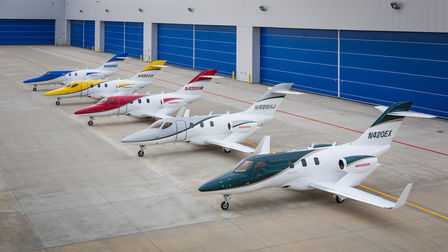 HondaJet ist meist ausgelieferter Jet in seiner Klasse im ersten Halbjahr 2017