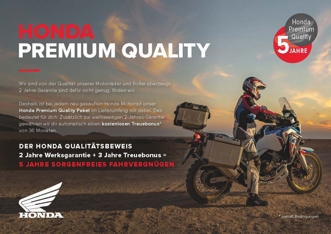 Honda Premium Quality