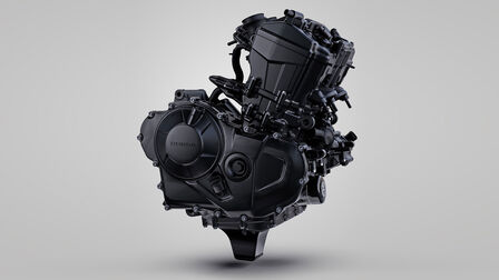 brandneuer 755 cm3 Parallel-Twin Zweizylinder 8-Ventil Unicam Motor