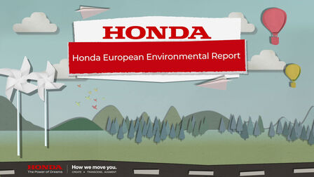 Europ&auml;ischer Umweltbericht Honda 2024